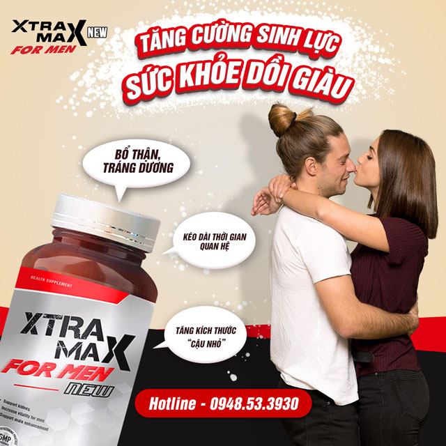 xtramax for men công dụng