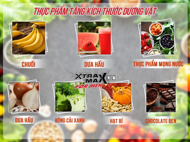 ăn gì tăng kích thước dương vật