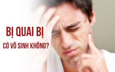 bị quai bị có vô sinh không