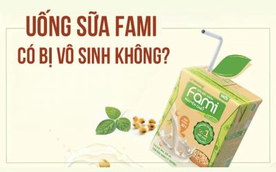 Uống sữa đậu nành Fami có bị vô sinh không?